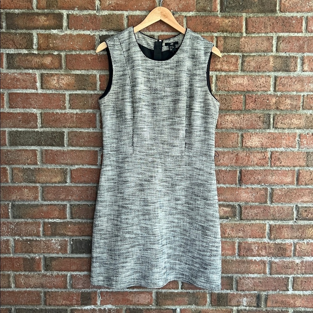 H&M Black Tweed Dress